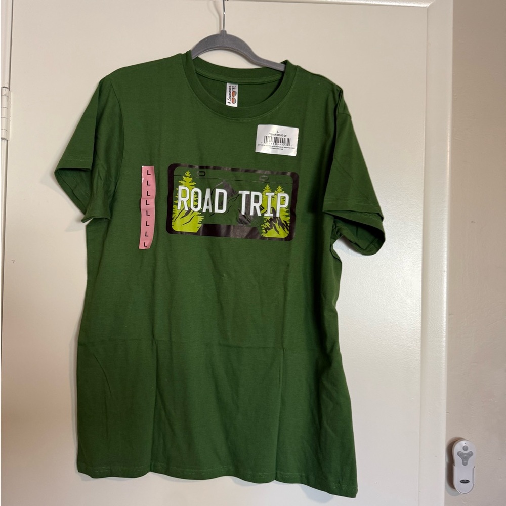 Green Road Trip Graphic Tee